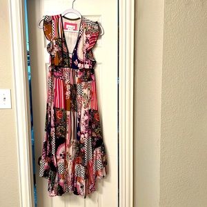 Anthropologie silk dress
